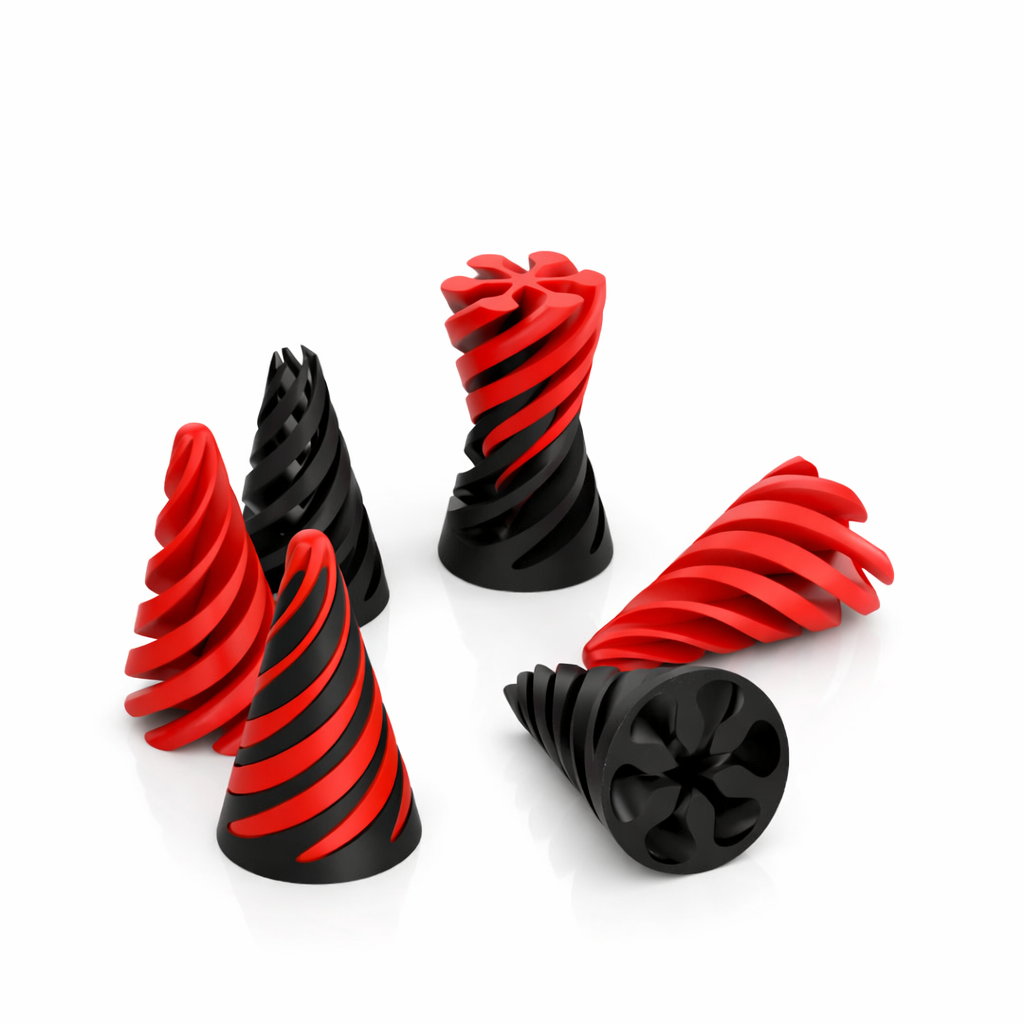 Vortex Portal Cone Spinner (Retro Desk Toy)